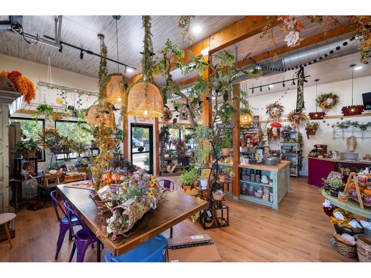 Retail shop interior