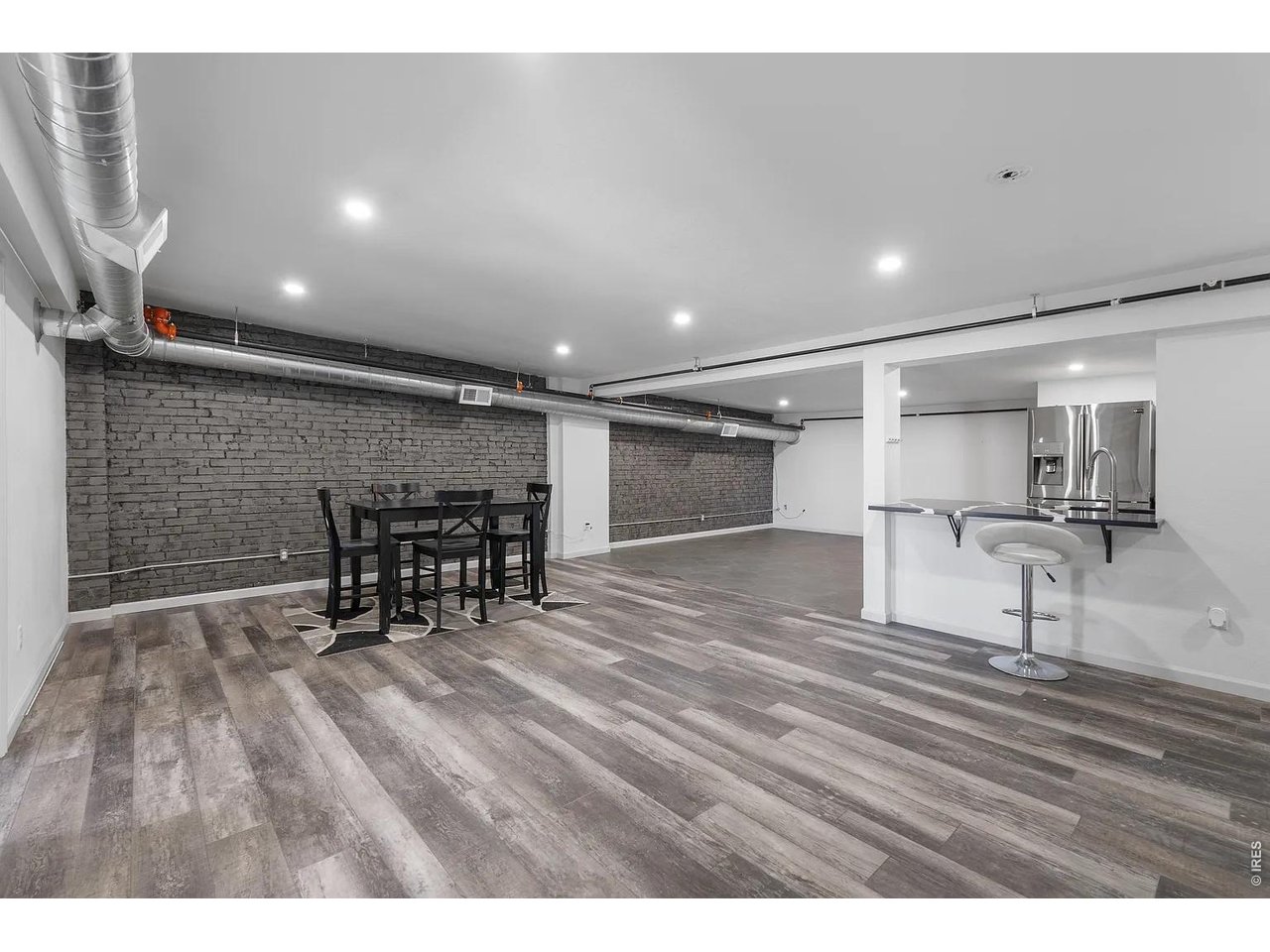 Renovated apartment kitchen